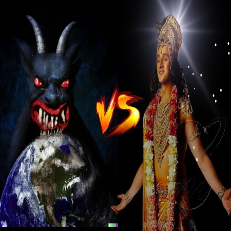 Kalyug VS Krishna (Battle)
